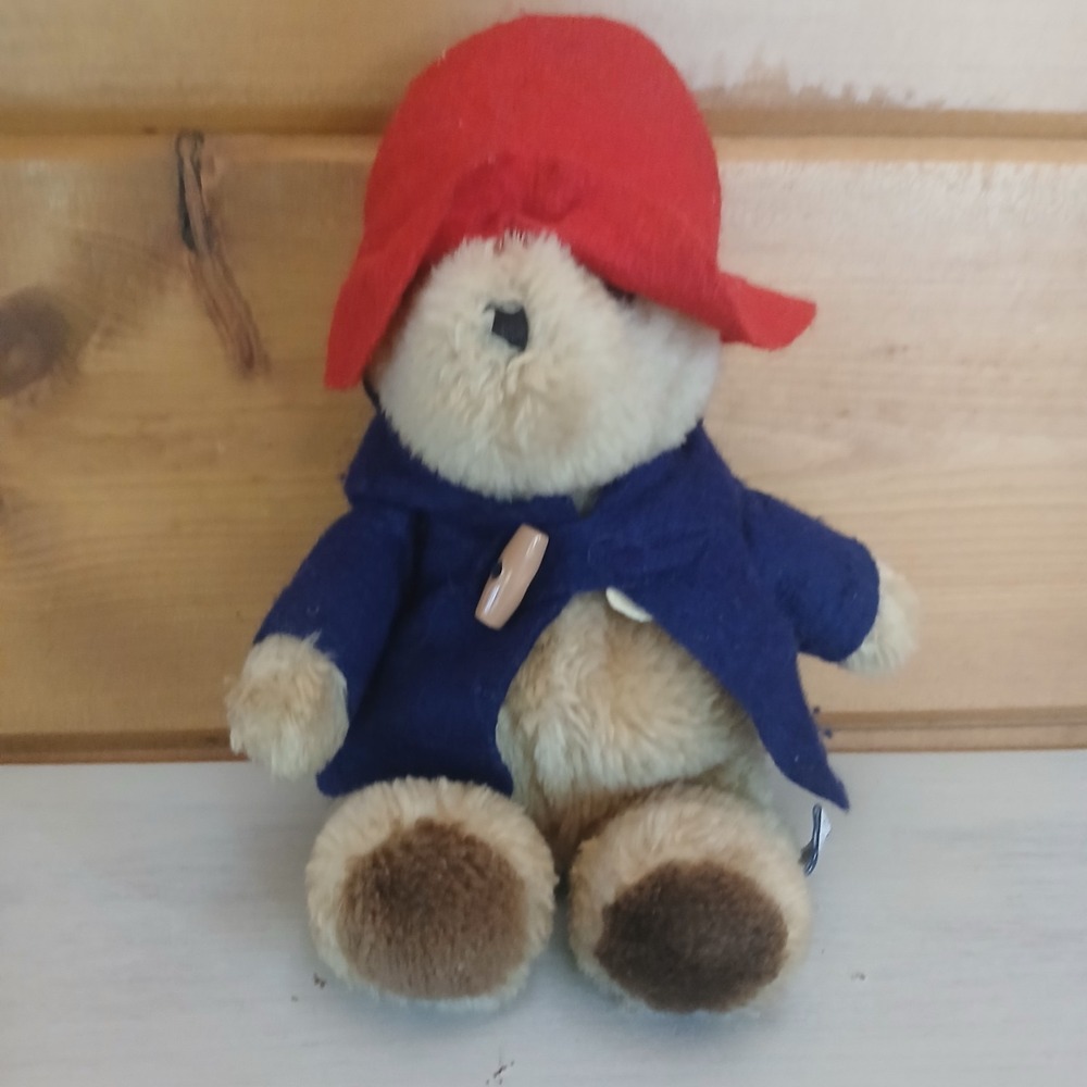 Eden Toys Paddington Bear plush Stuffed Toy Vintage 9" E2